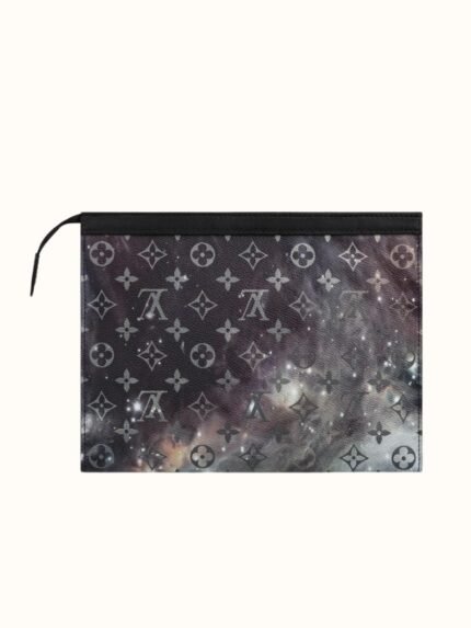 Louis Vuitton Leather Clutch