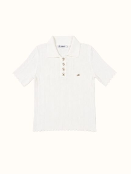 Knitted Polo Shirt